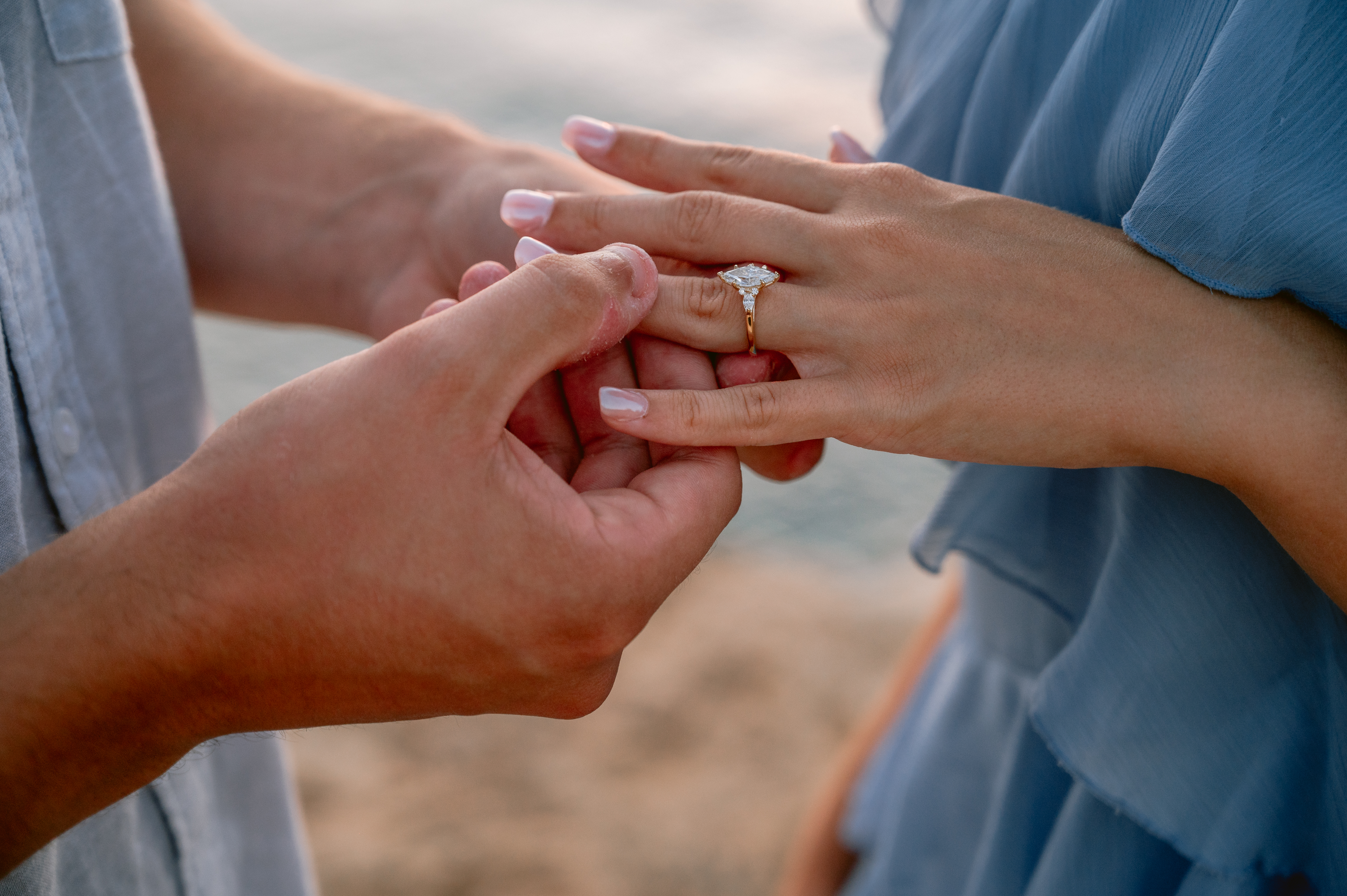 The engagement ring